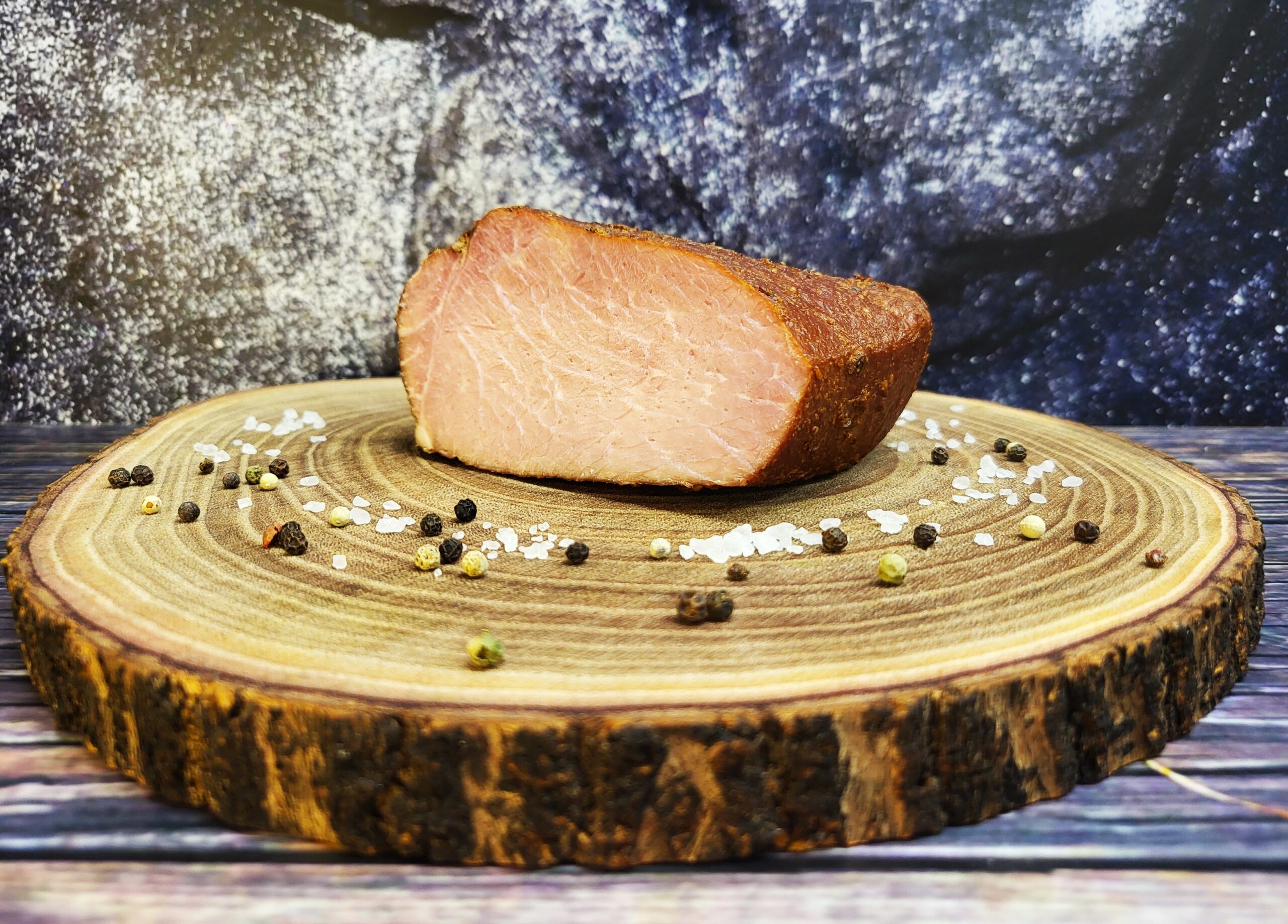 Szynka wędzona na soli 300g